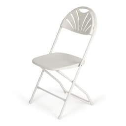 Fanback Plastic Folding Chair Small Image